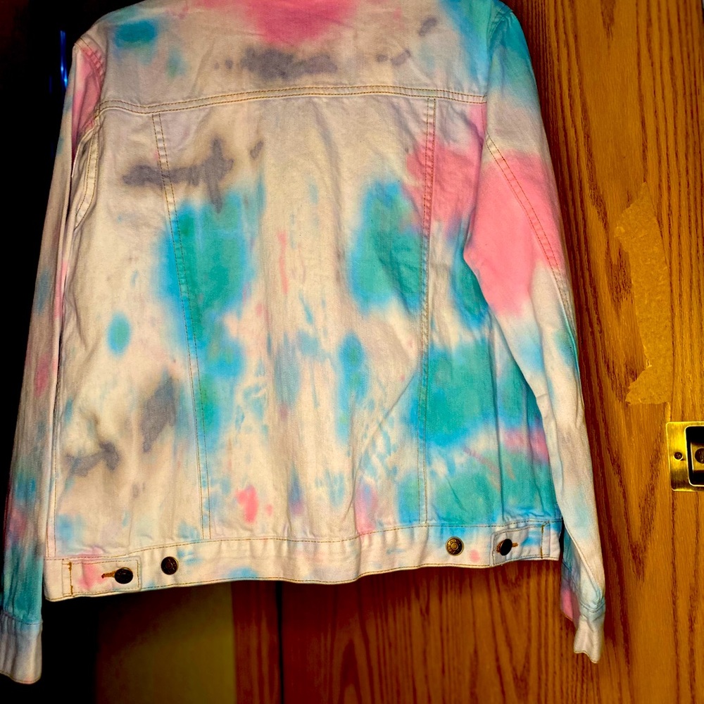 Tie dye Jean jacket